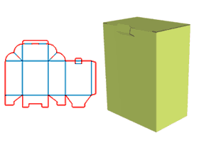 Top cover socket bottom self-locking bottom tube box,color box,paper corrugated paper box, packaging