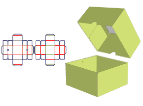 World cover box design, cover to the end, Galga point,Paper Jam Folding