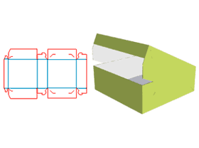 Flip box, packaging carton design, color box card tray, corrugated carton, carton, tea box, daily necessities packaging structure design, food packaging, electronic packaging design