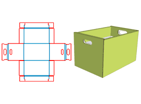 Cardboard corrugated paper pit carton, heaven and earth cover bottom box, packaging structure design, packaging box structure, packaging design, promotional packaging design, common carton box type, c