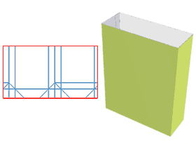 Handbags, bags, handbag structural design, handbag packaging design, bag lifting bag, display bag, paper bag, handbag unfold structure