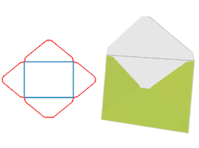 simple pack packaging design,document express