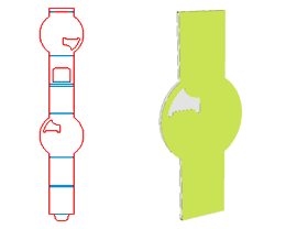 Special-shaped envelope, envelope, envelope design