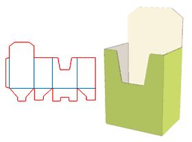 Lock bottom, File box,display box,exhibition commodity packaging design