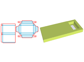 Set box, drawer box packaging, folding molding, underwear socks drawer box, window-opening packaging, drawer-type folding carton, display packaging, sales packaging.