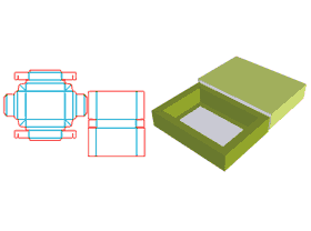 Sleeve boxes, drawer box packaging, folding molding, mask packaging structure, daily necessities packaging design underwear socks drawer box, window packaging, drawer folding cartons, display packagin