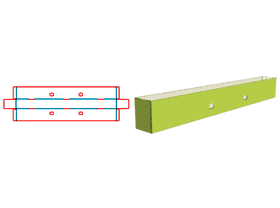  Heaven and earth box, tray box packaging design, transport packaging