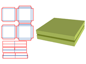 World-built boutique box,World cover, Boutique box,Stay Middle Seam