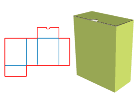 small ornament packaging design,set-up packaging box design