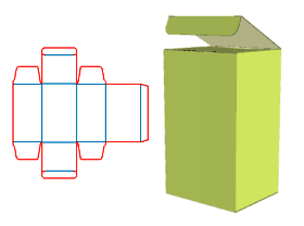 Up and down intubation box, ,Aircraft box,color box, paper corrugated paper box, packaging structure design, packaging box structure, packaging design, cosmetic packaging, cosmetic packaging design, e