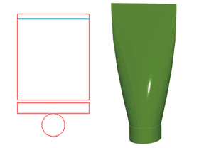 Plastic hoses, toothpaste tube packaging, wash-up milk packaging tube, cosmetics hose.