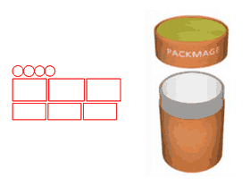 Round handmade box,Paper cans, round cans, tea cans, food cans, wine cans, written cans, calendar cans